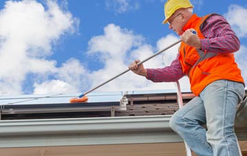 Camas An T Saoithein soft wash roof cleaning